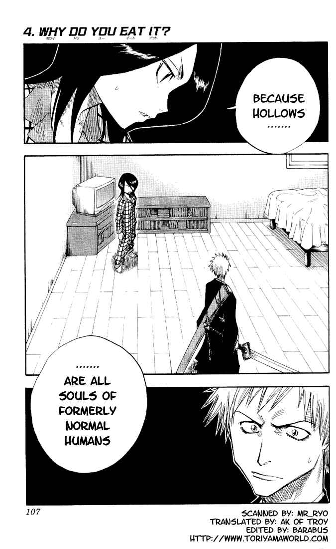 Bleach Chapter 4 page 1