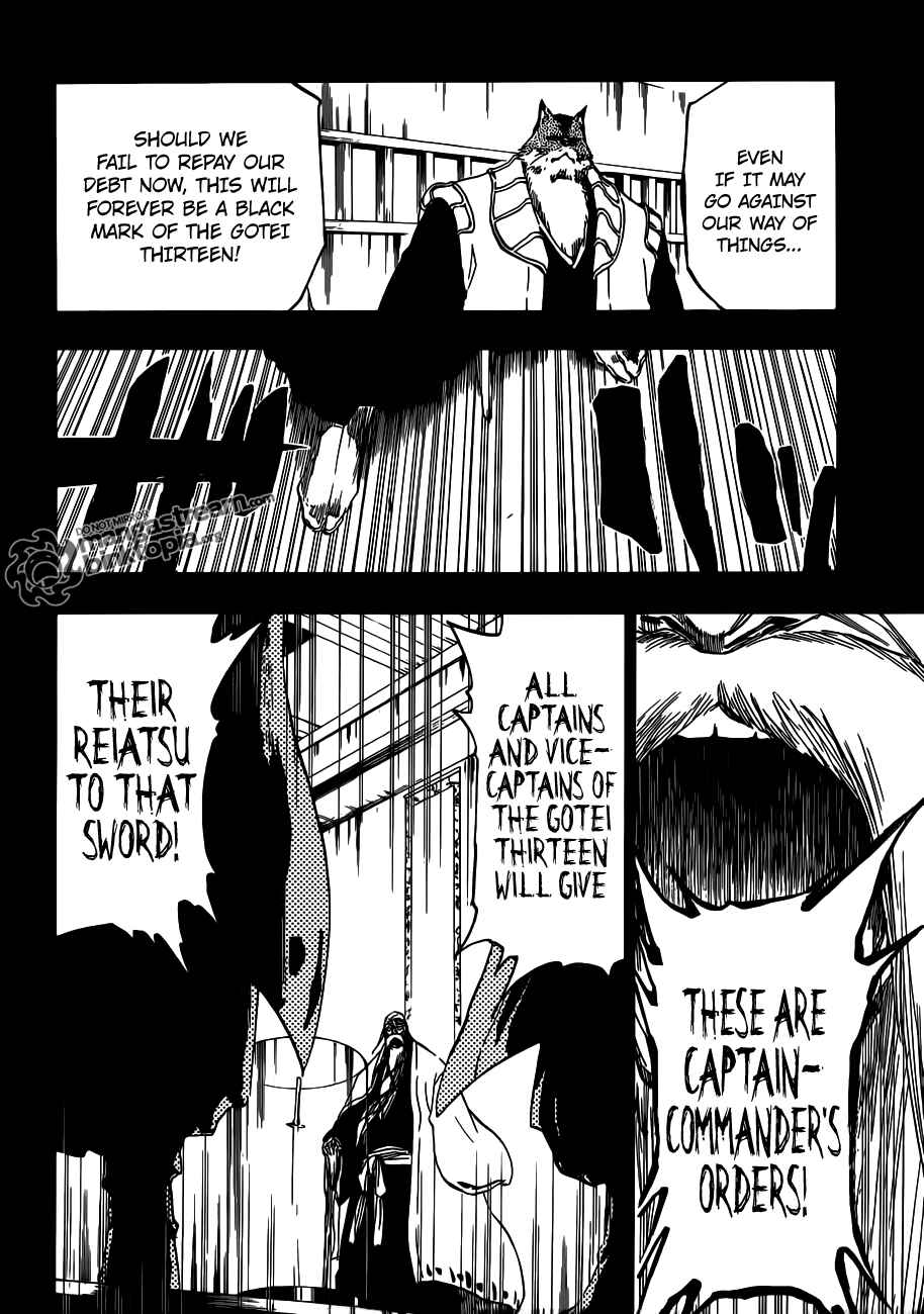 Bleach Chapter 461 page 14