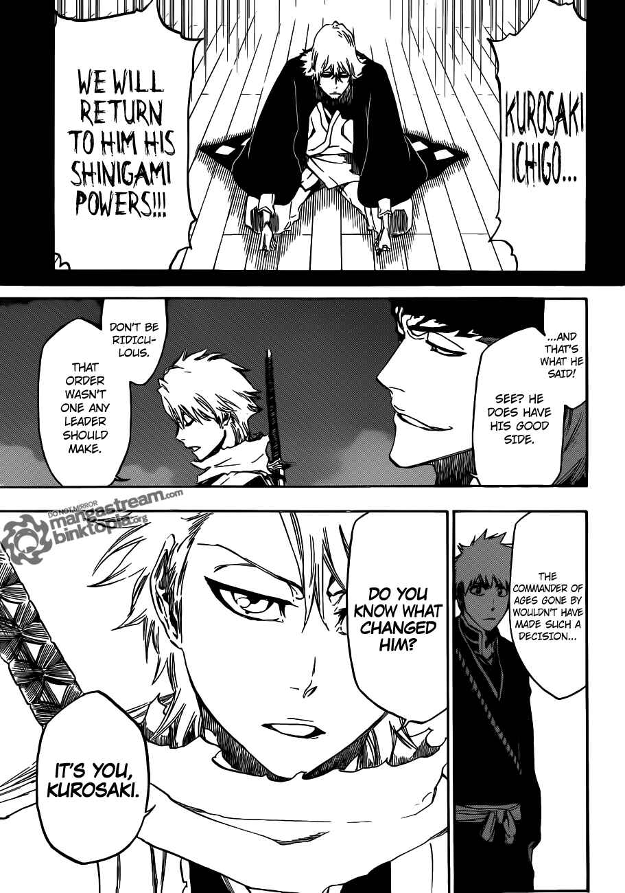 Bleach Chapter 461 page 15