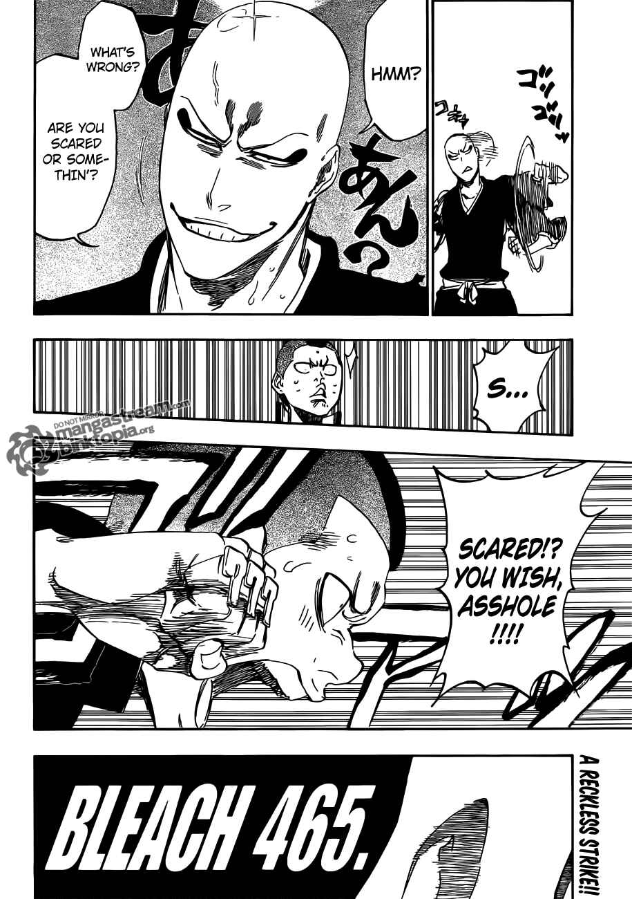 Bleach Chapter 465 page 7