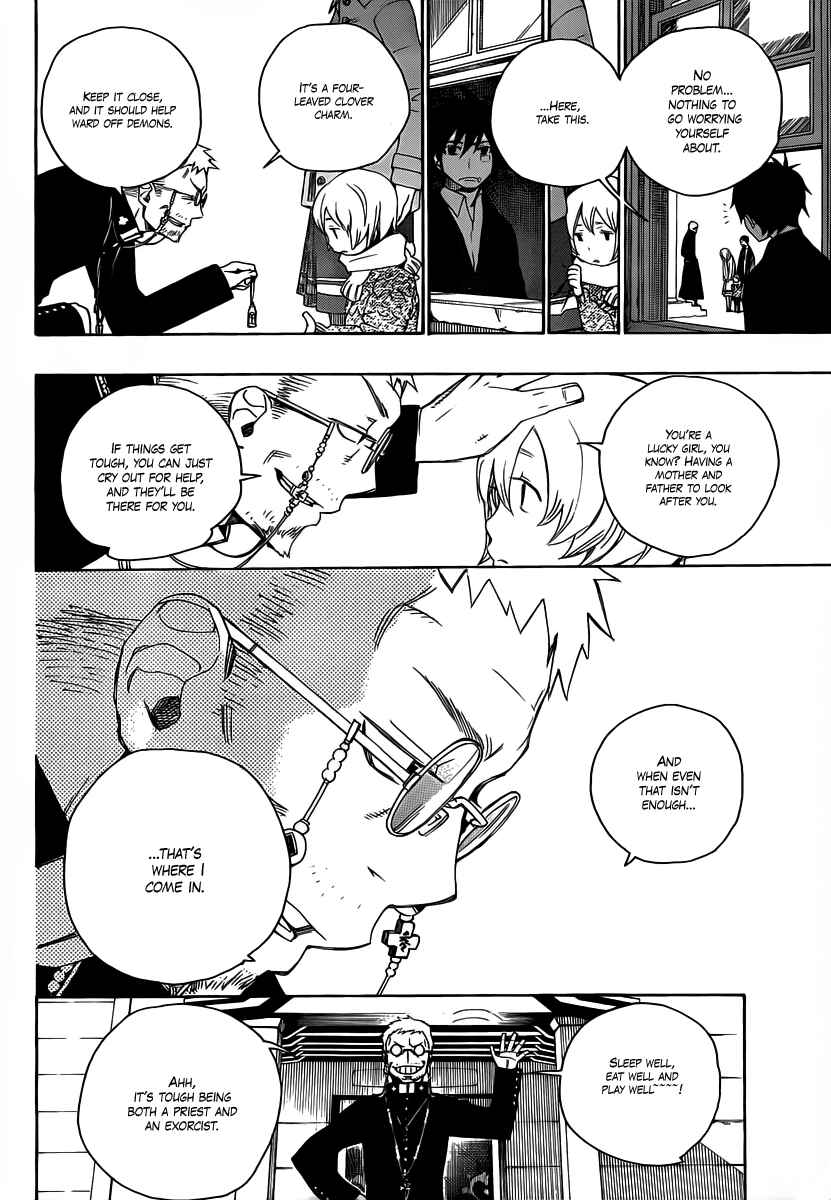 Blue Exorcist Chapter 1 page 10