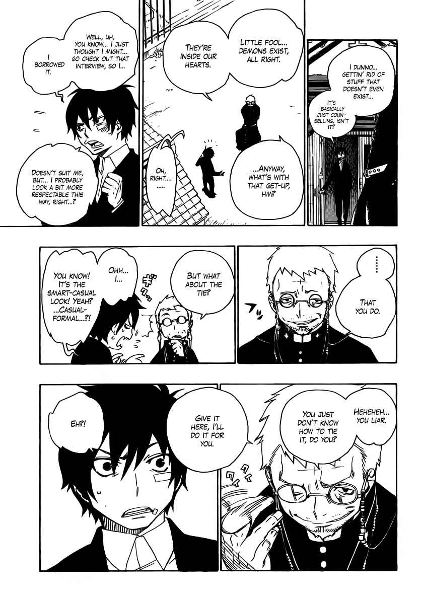 Blue Exorcist Chapter 1 page 11