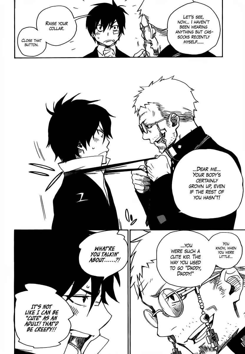 Blue Exorcist Chapter 1 page 12
