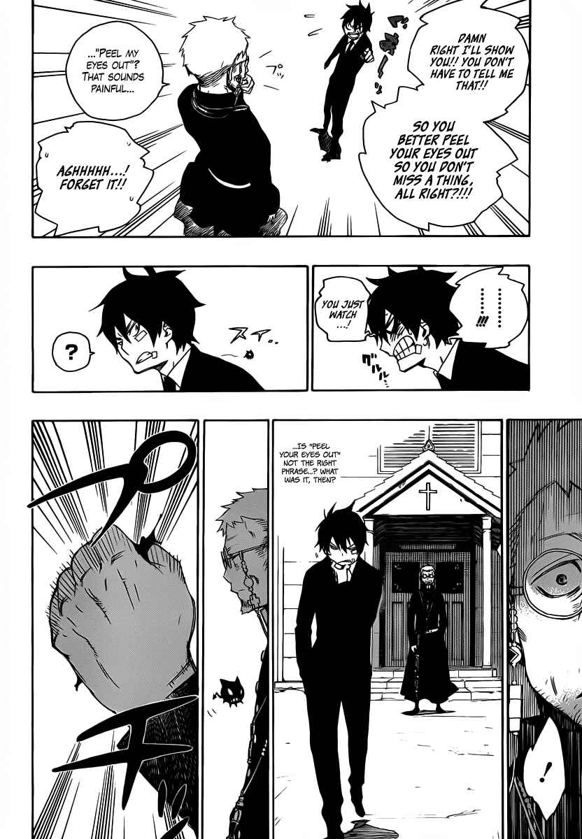 Blue Exorcist Chapter 1 page 14