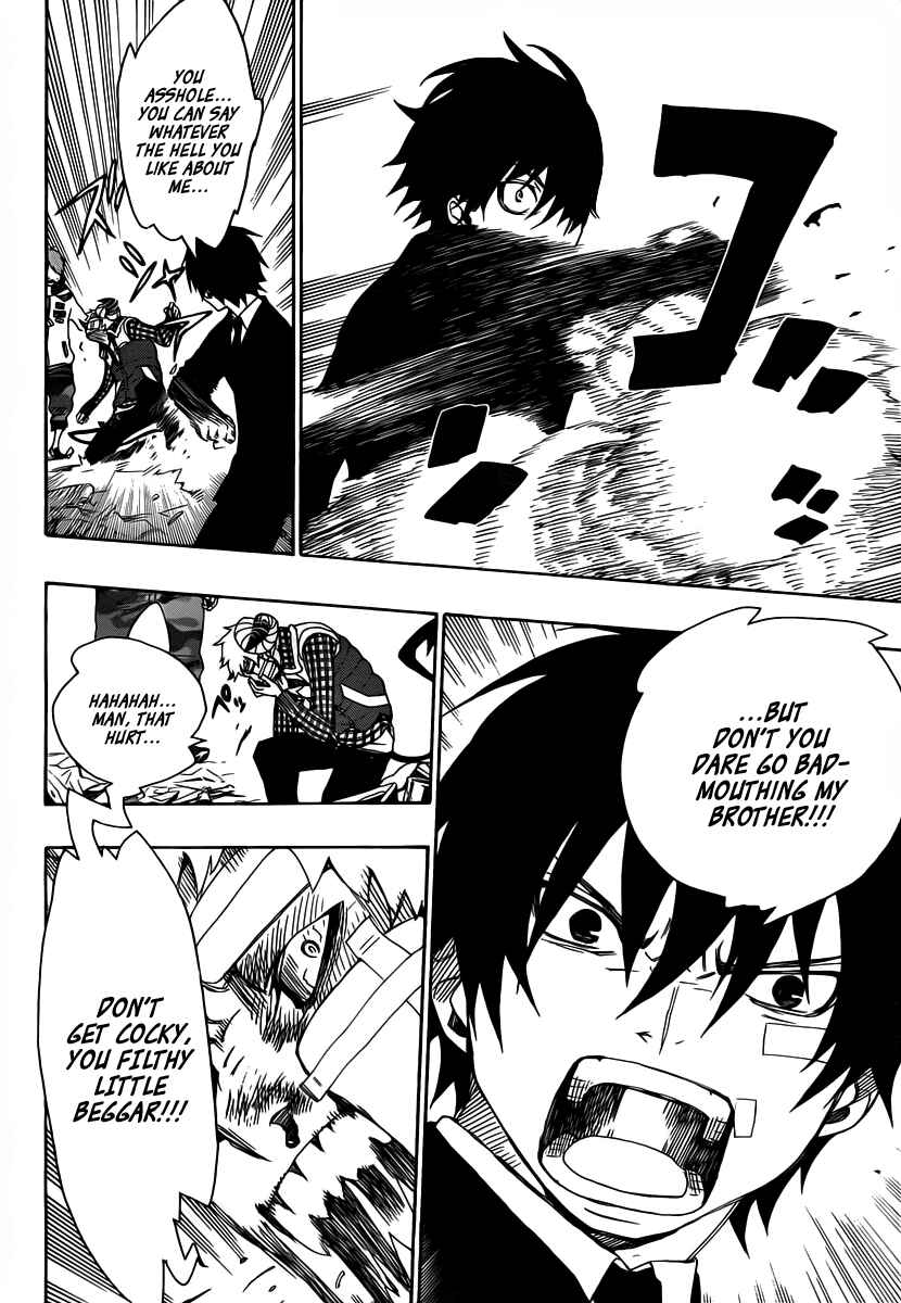 Blue Exorcist Chapter 1 page 20