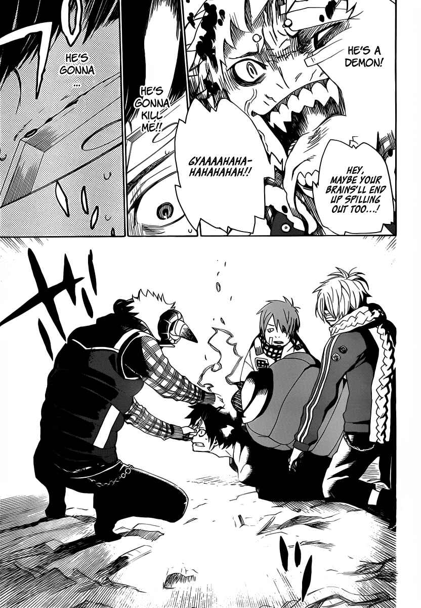 Blue Exorcist Chapter 1 page 23