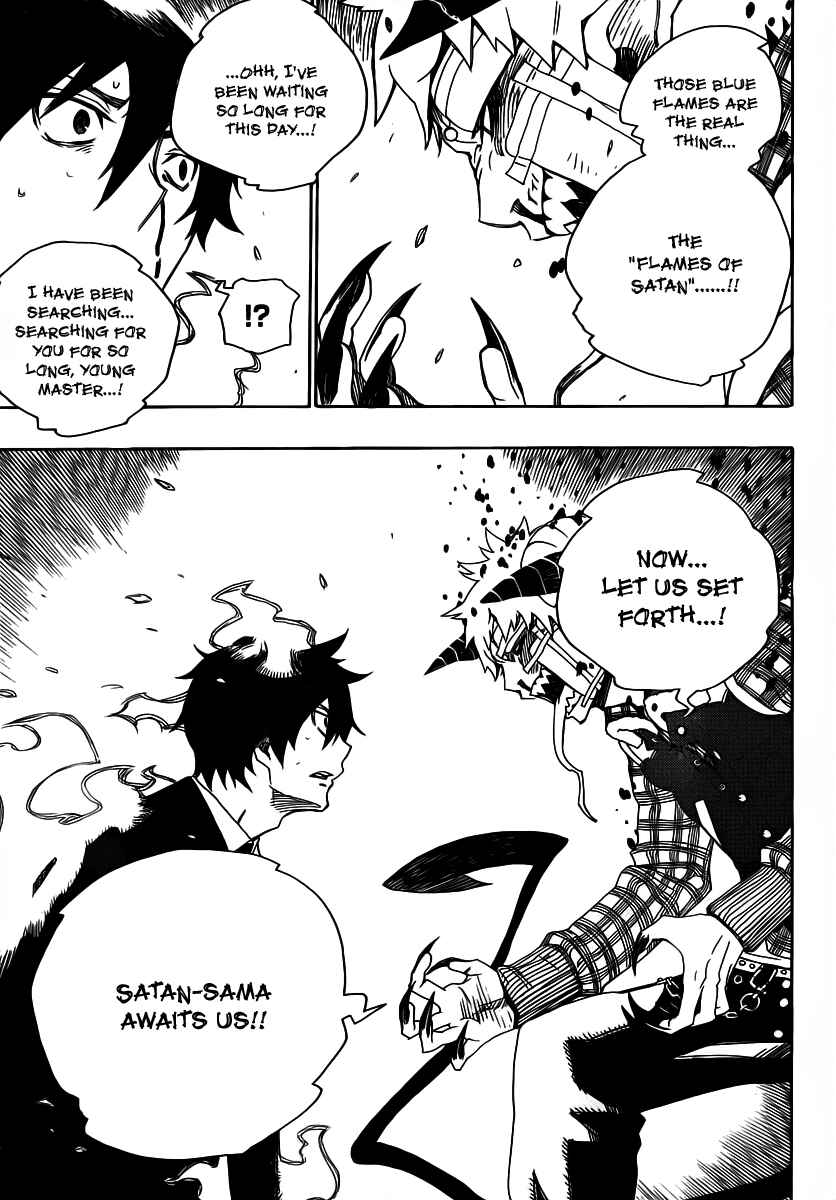 Blue Exorcist Chapter 1 page 25