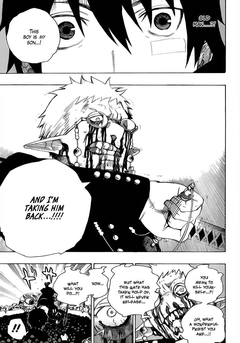 Blue Exorcist Chapter 1 page 50