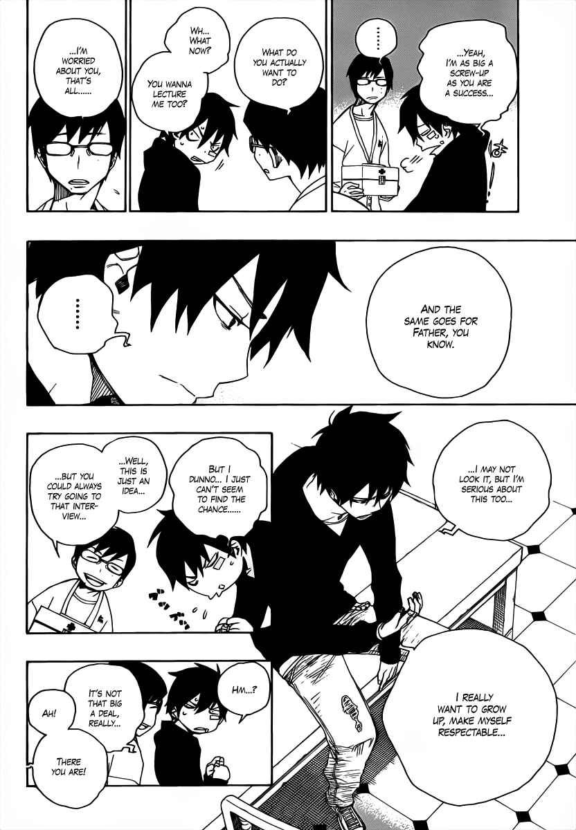 Blue Exorcist Chapter 1 page 8