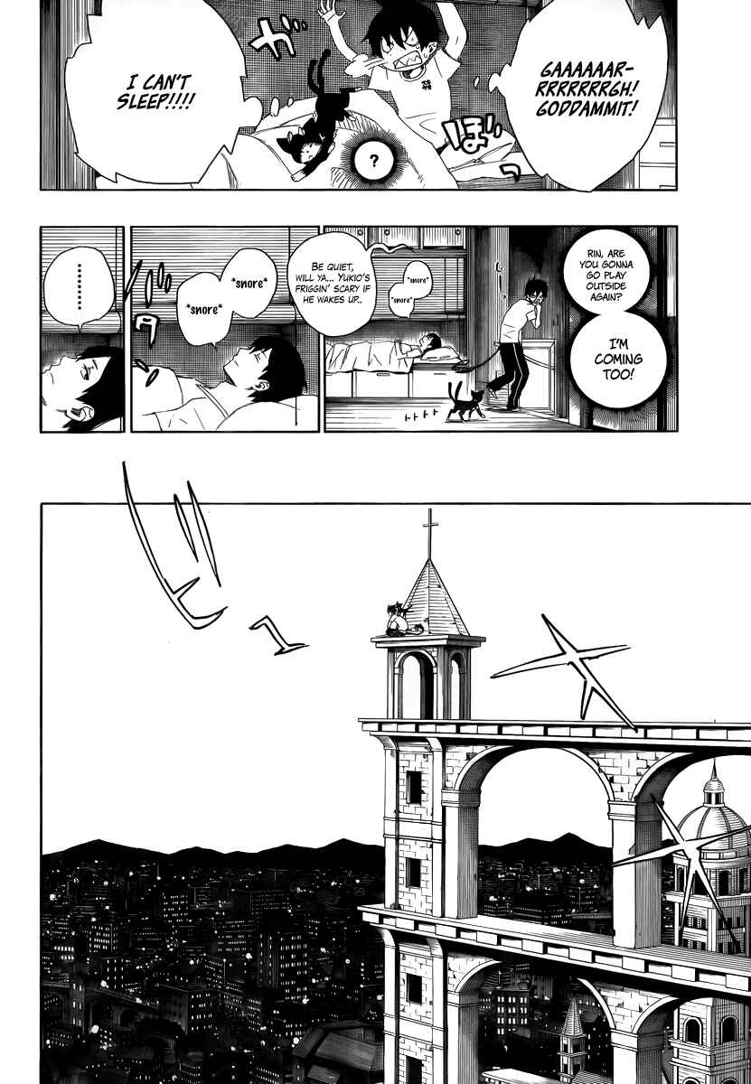 Blue Exorcist Chapter 11 page 9