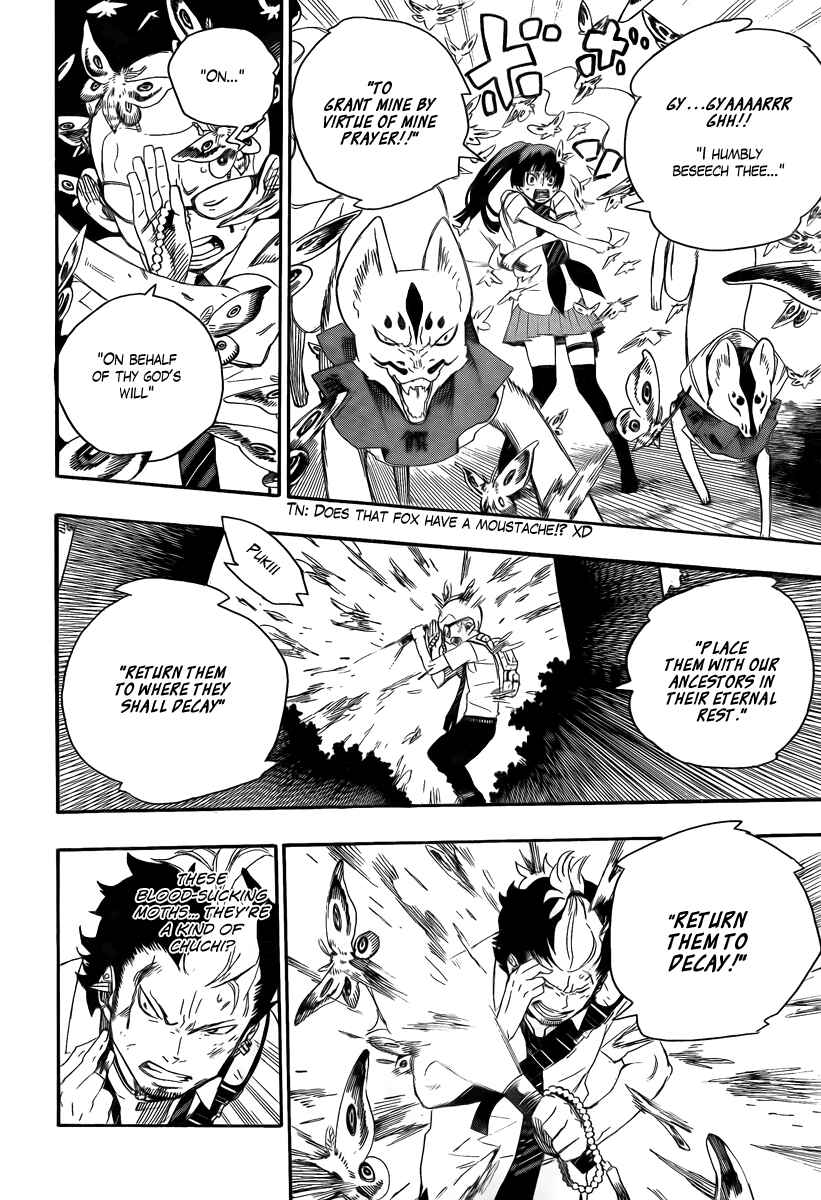 Blue Exorcist Chapter 11 page 37
