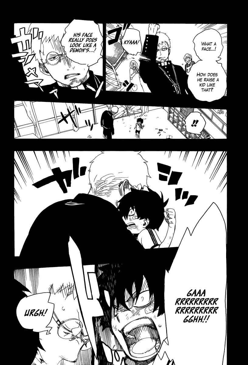 Blue Exorcist Chapter 11 page 3