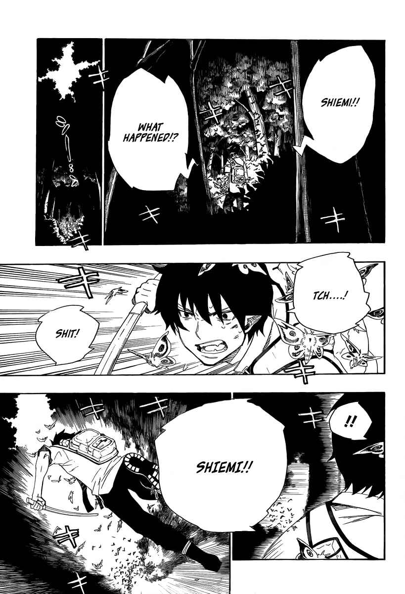 Blue Exorcist Chapter 11 page 40