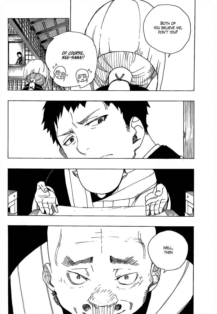 Blue Exorcist Chapter 20 page 38