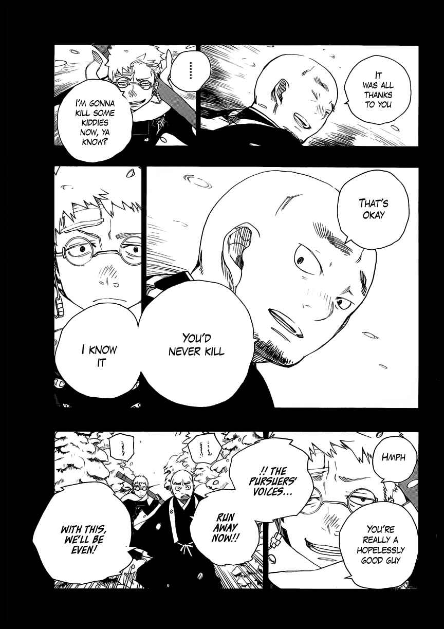 Blue Exorcist Chapter 24 page 28