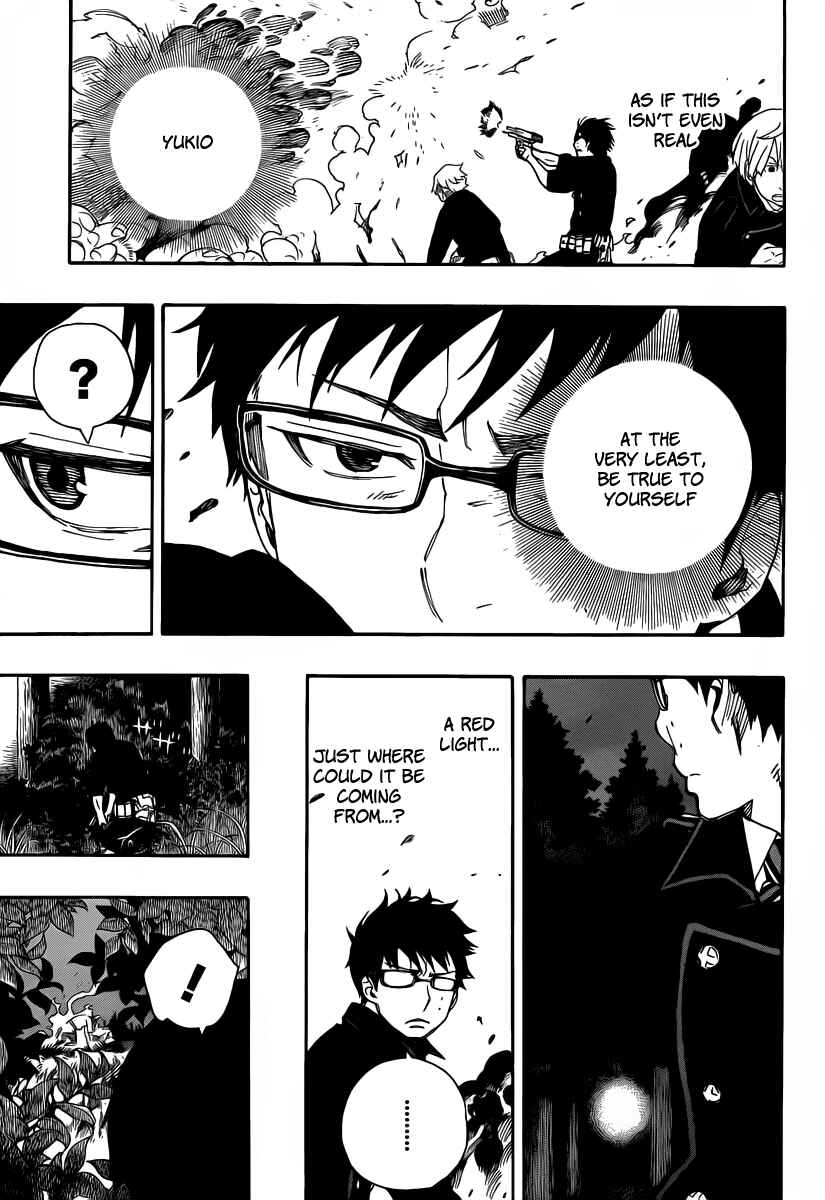 Blue Exorcist Chapter 27 page 38