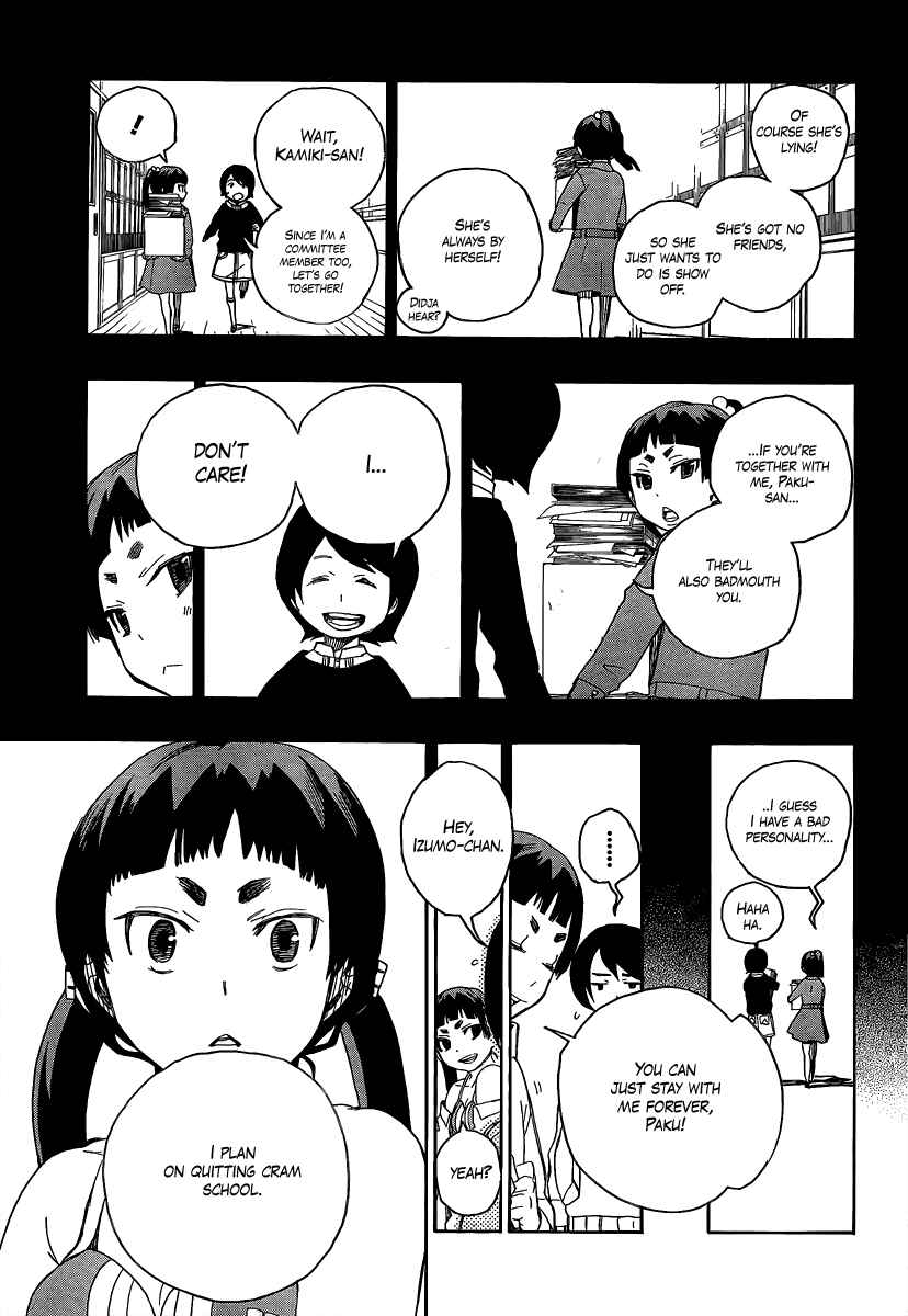 Blue Exorcist Chapter 5 page 28