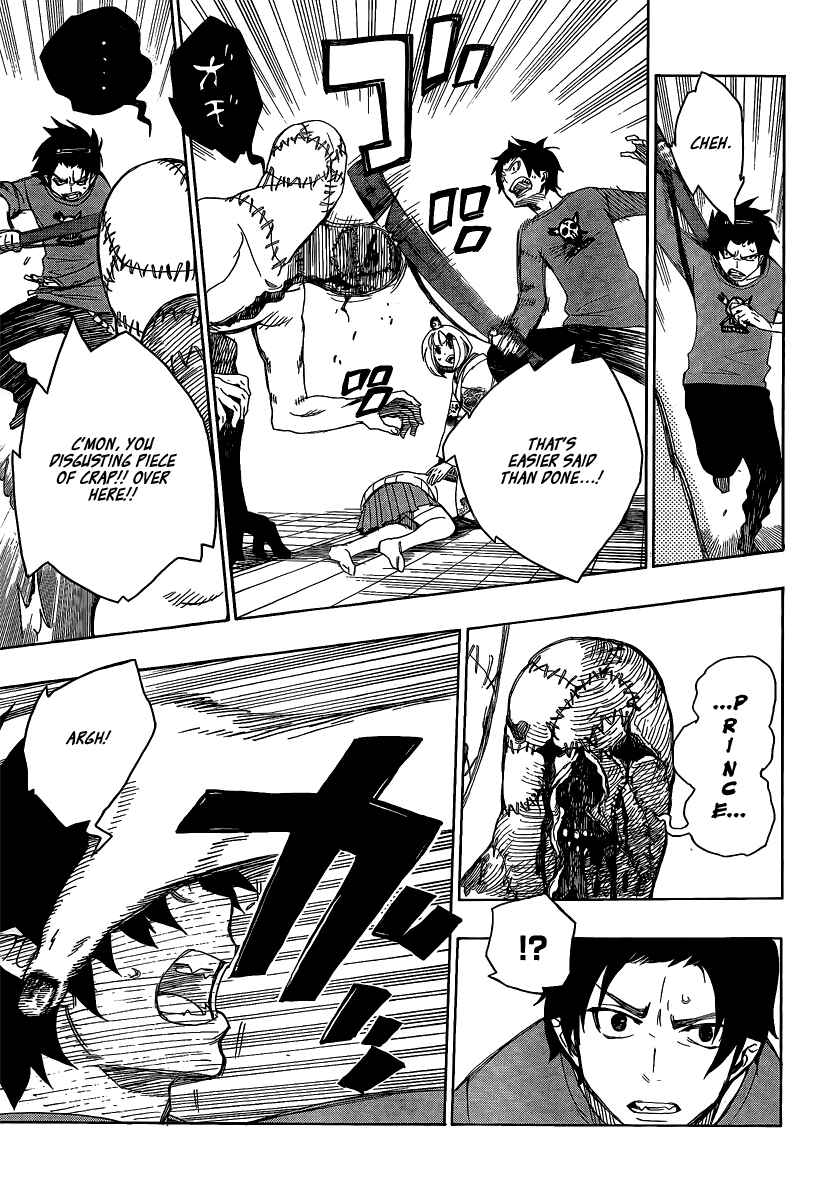 Blue Exorcist Chapter 5 page 36