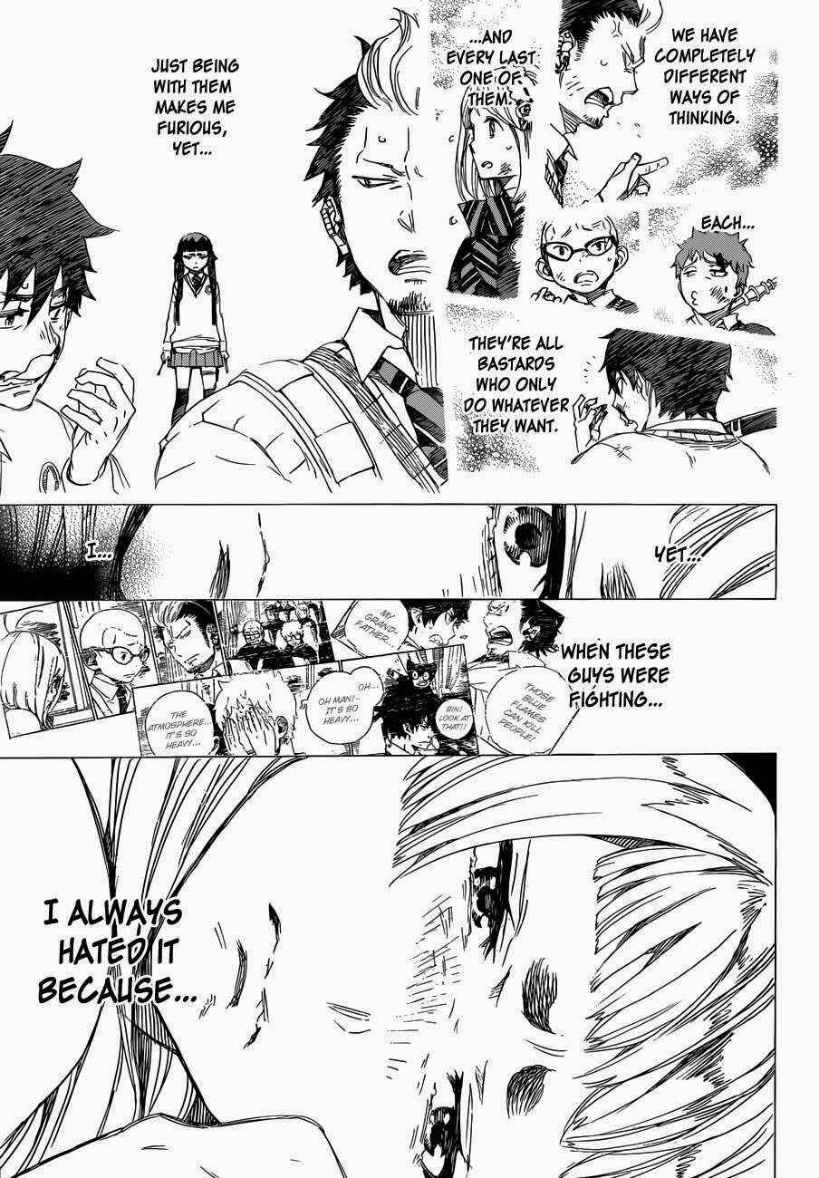 Blue Exorcist Chapter 60 page 25