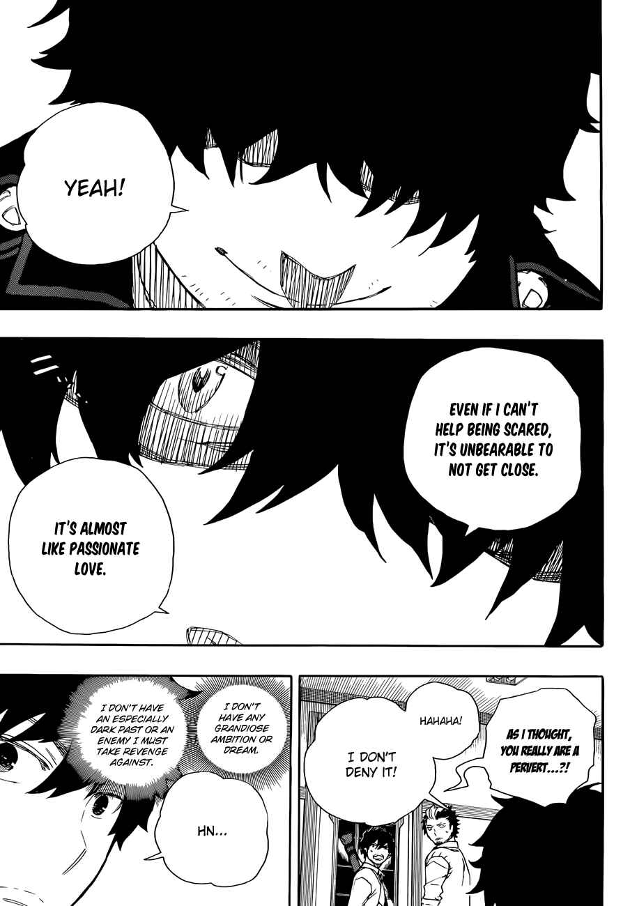 Blue Exorcist Chapter 71 page 33