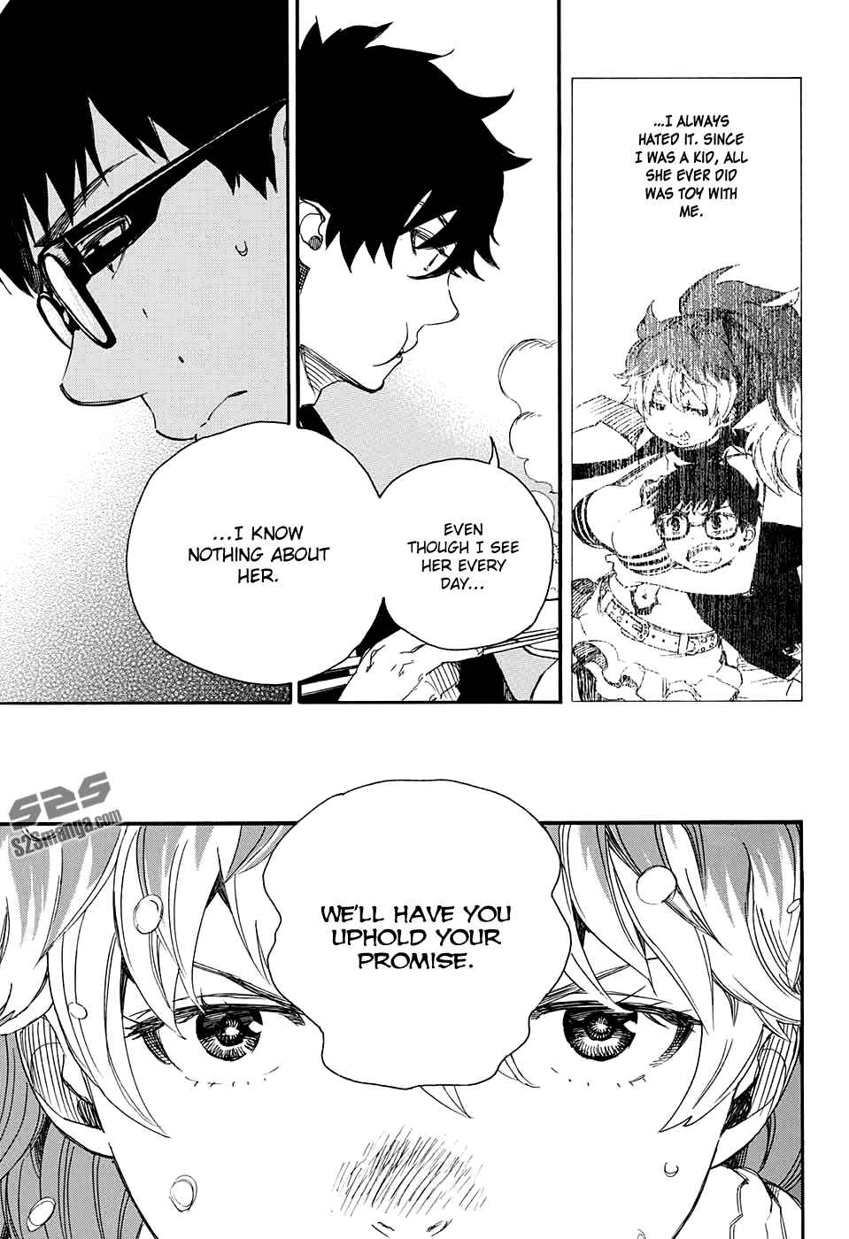 Blue Exorcist Chapter 75 page 6