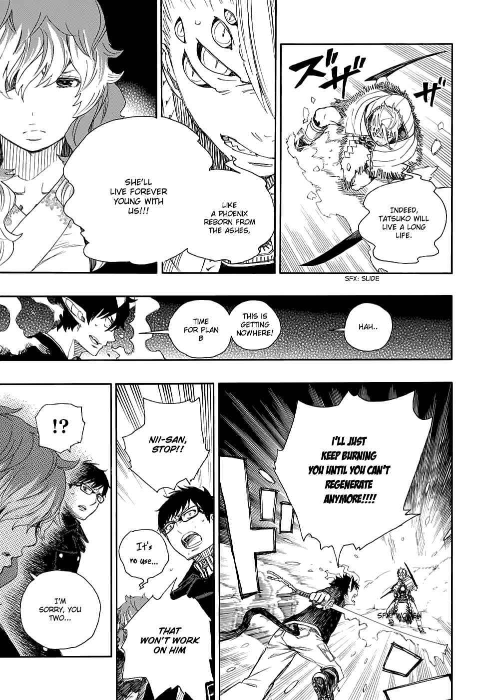 Blue Exorcist Chapter 77 page 9
