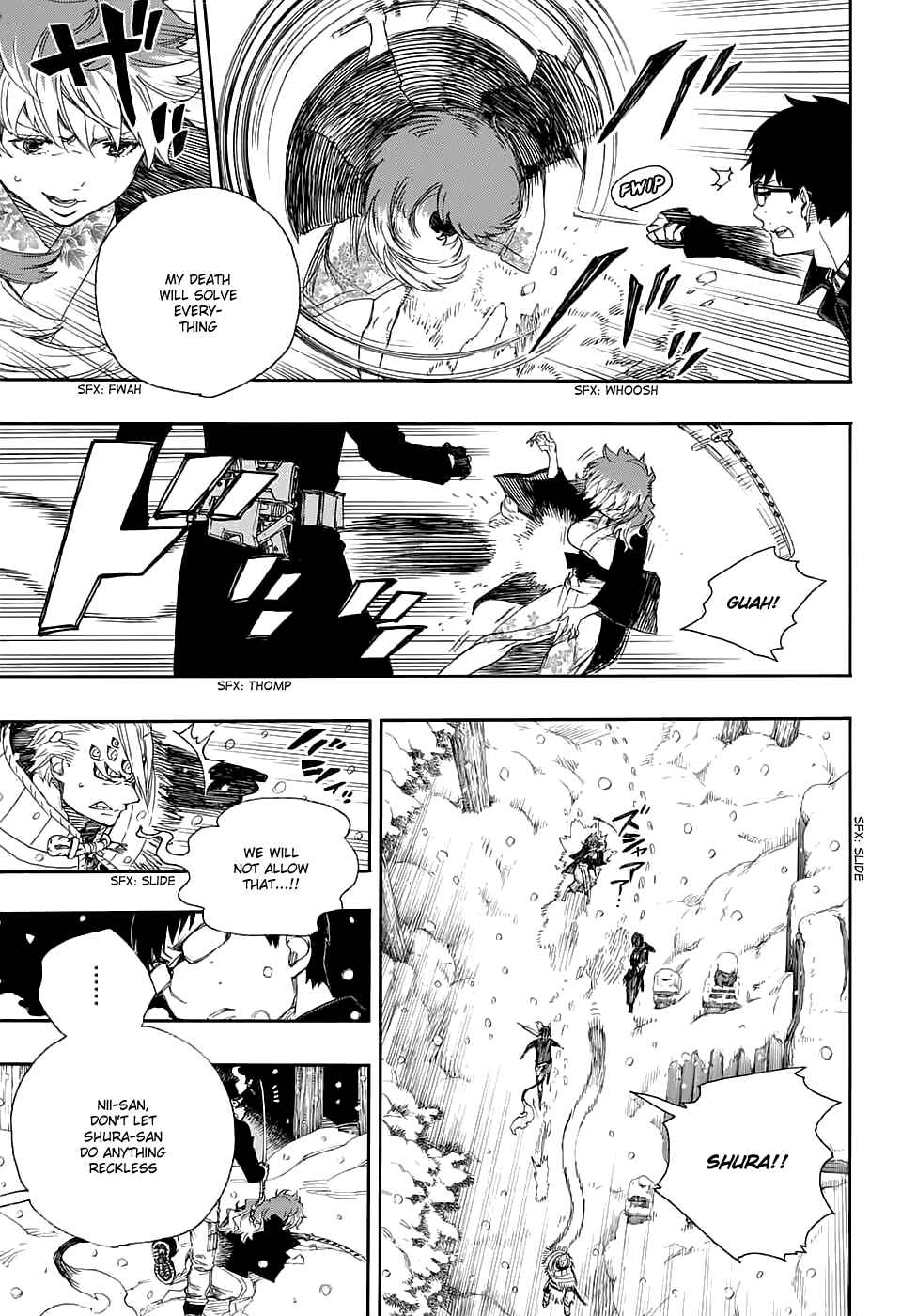 Blue Exorcist Chapter 77 page 11