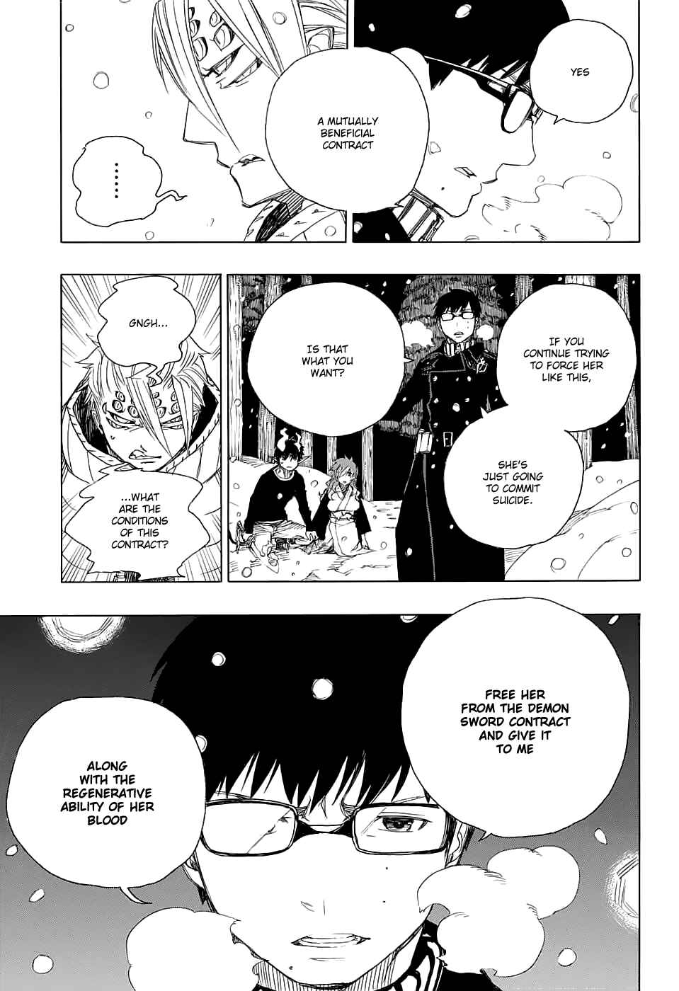 Blue Exorcist Chapter 77 page 13