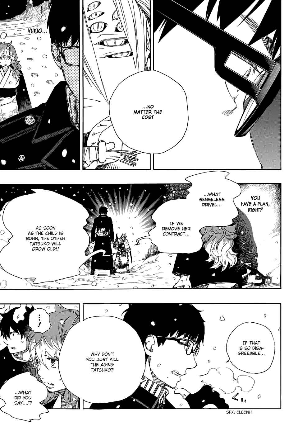 Blue Exorcist Chapter 77 page 17