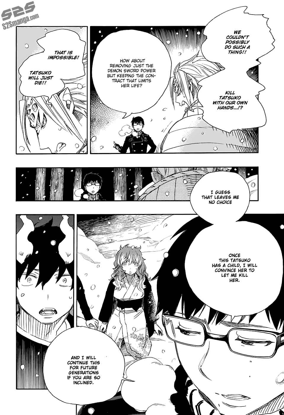 Blue Exorcist Chapter 77 page 18