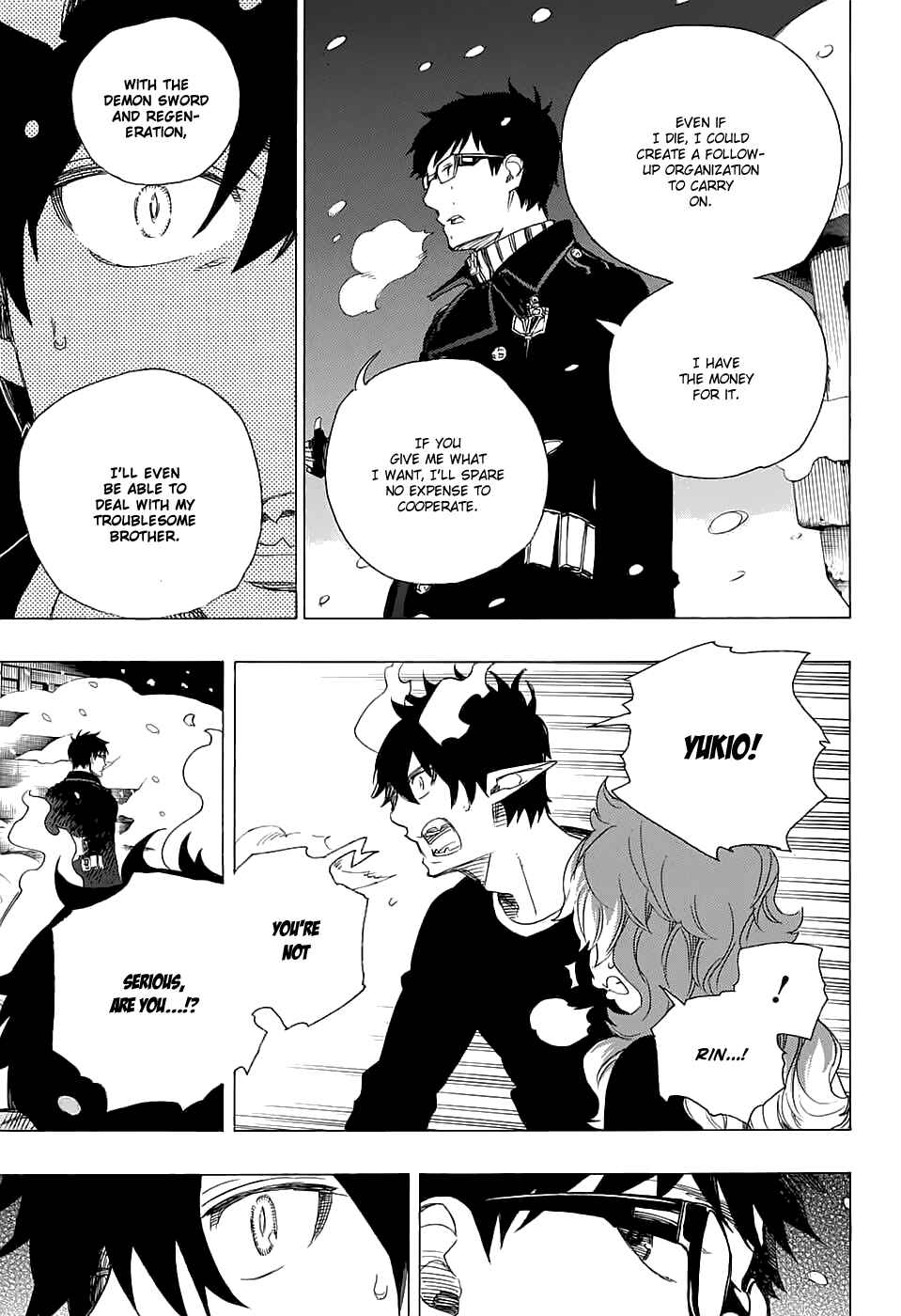 Blue Exorcist Chapter 77 page 19