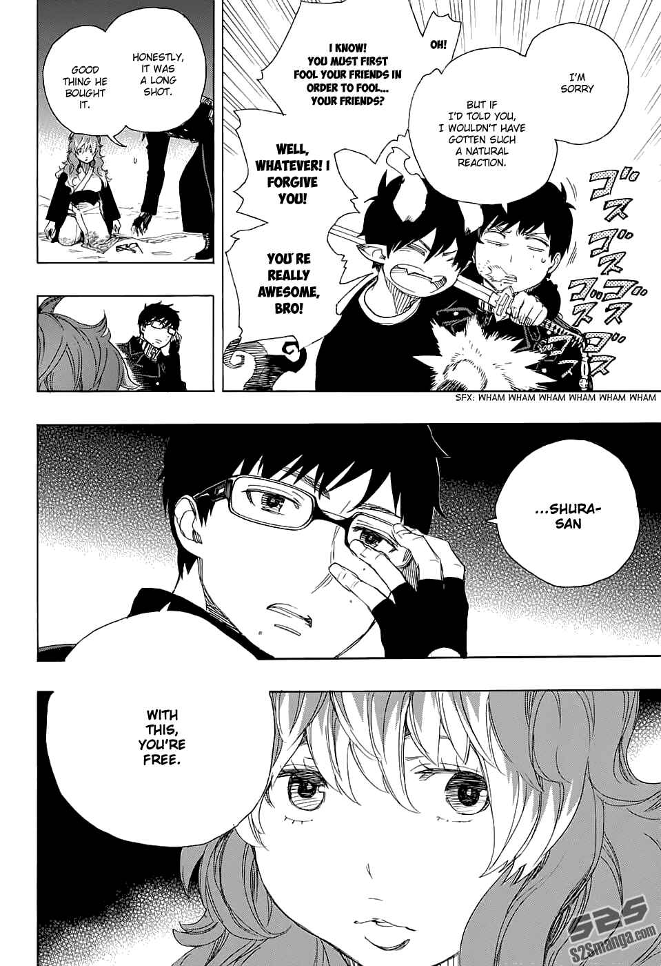 Blue Exorcist Chapter 77 page 32
