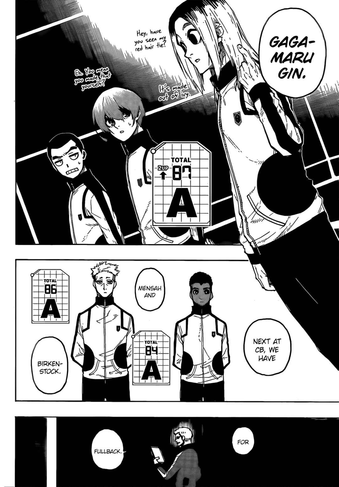 Blue Lock Chapter 209 page 4