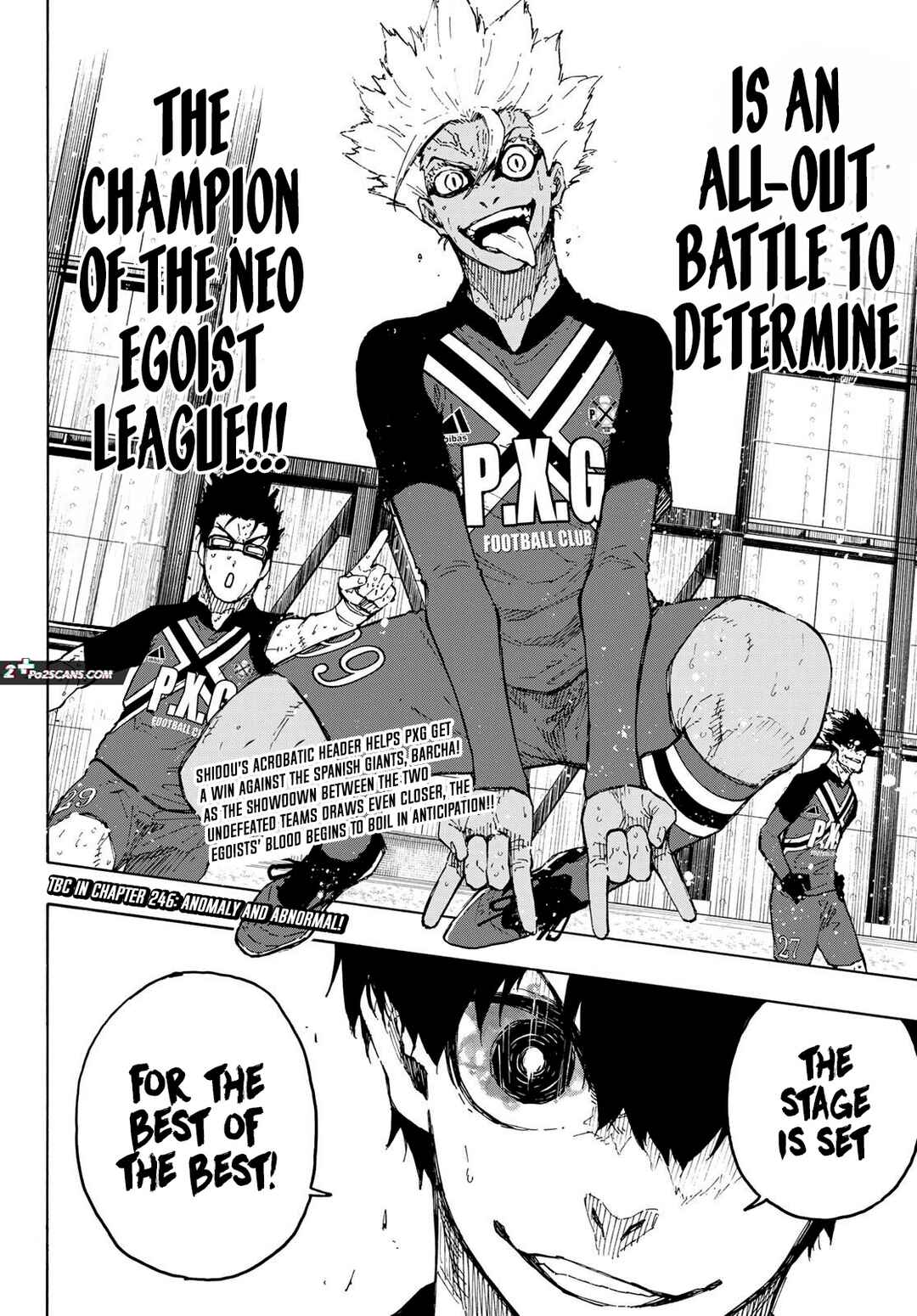 Blue Lock Chapter 245 page 19