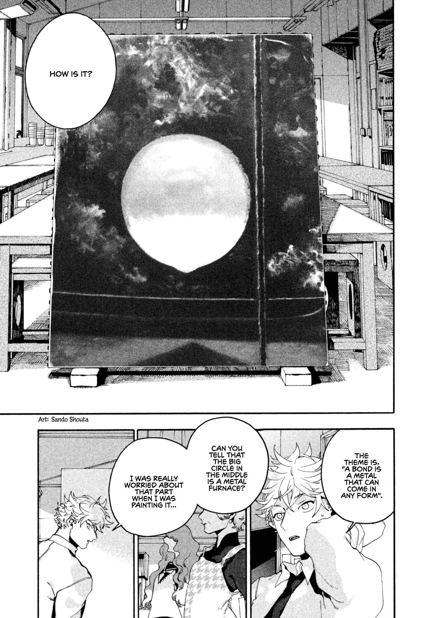 Blue Period Chapter 11 page 4