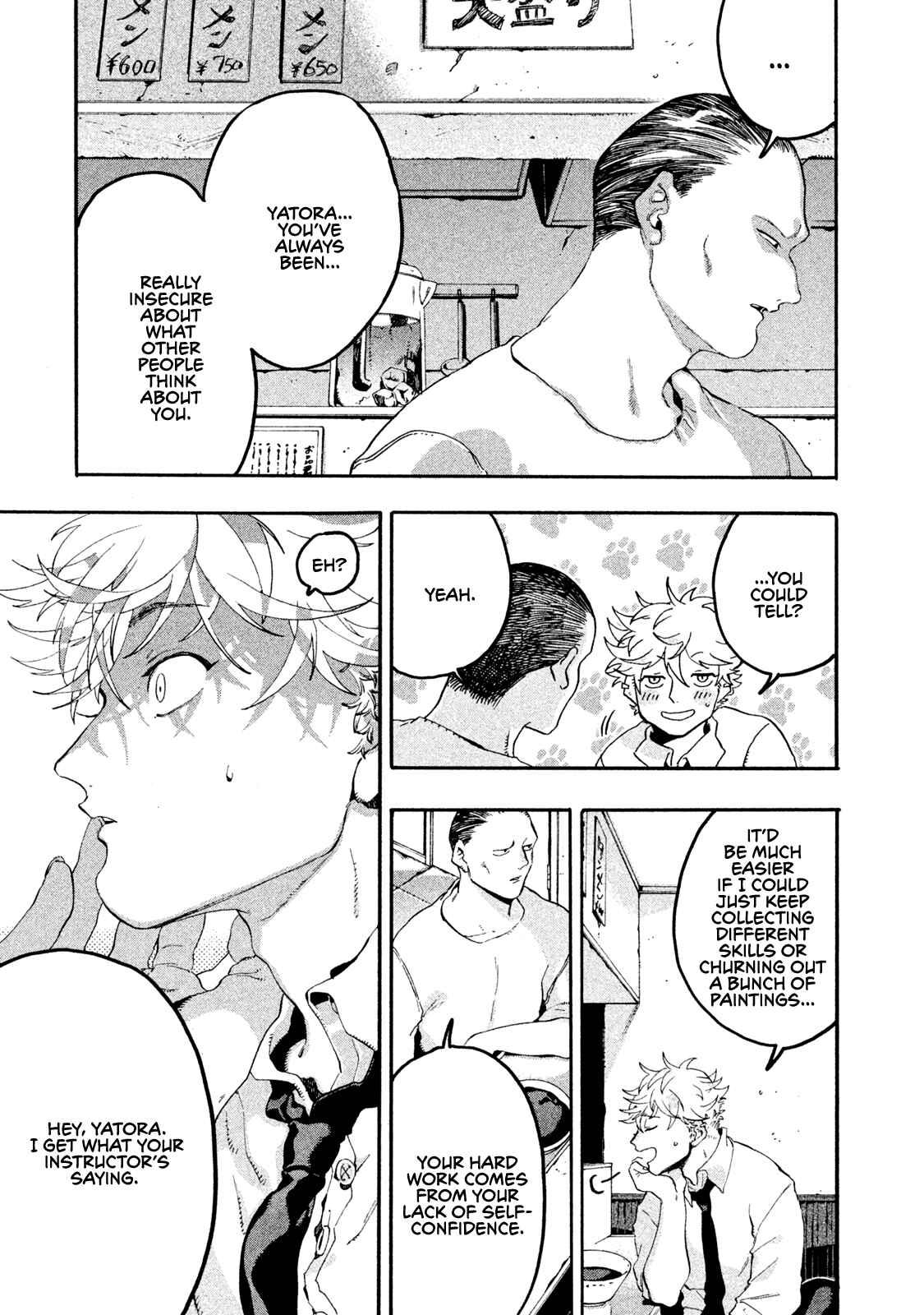 Blue Period Chapter 15 page 6