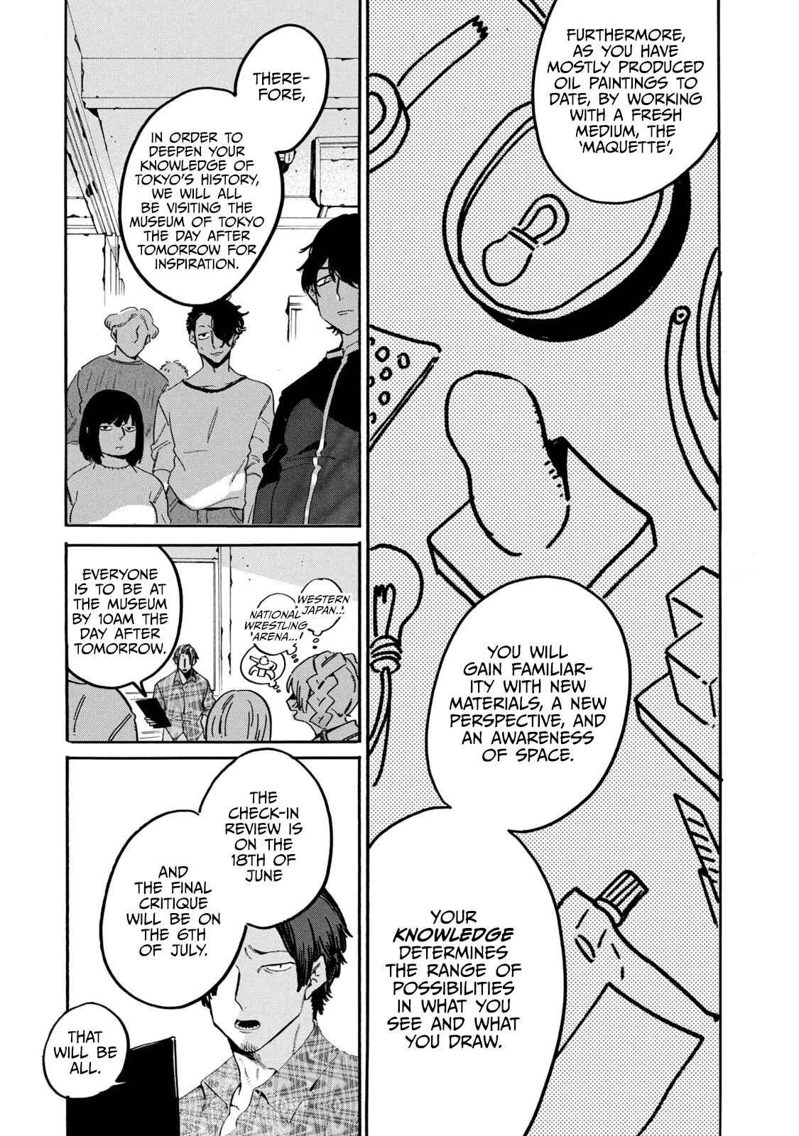 Blue Period Chapter 29 page 16