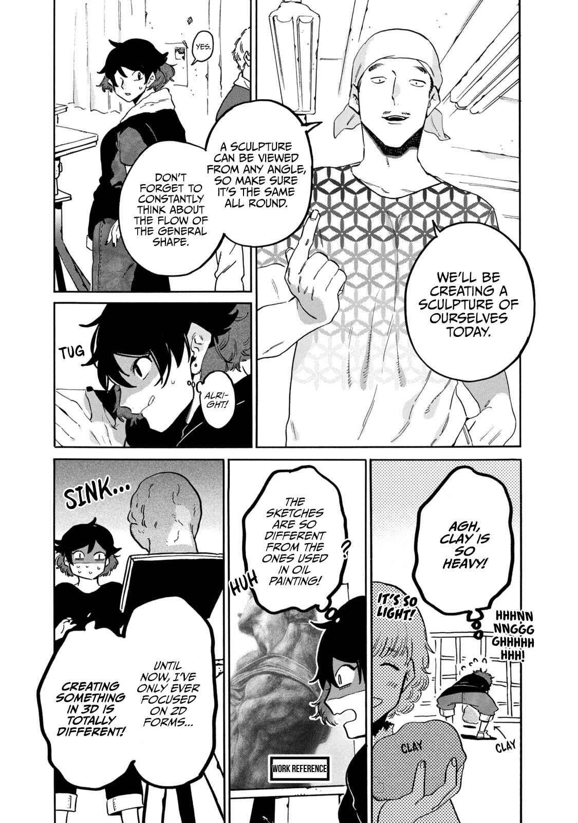 Blue Period Chapter 29 page 45