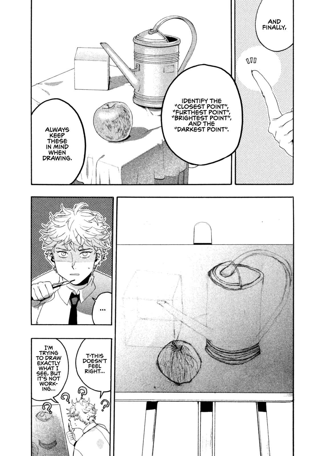 Blue Period Chapter 3 page 17