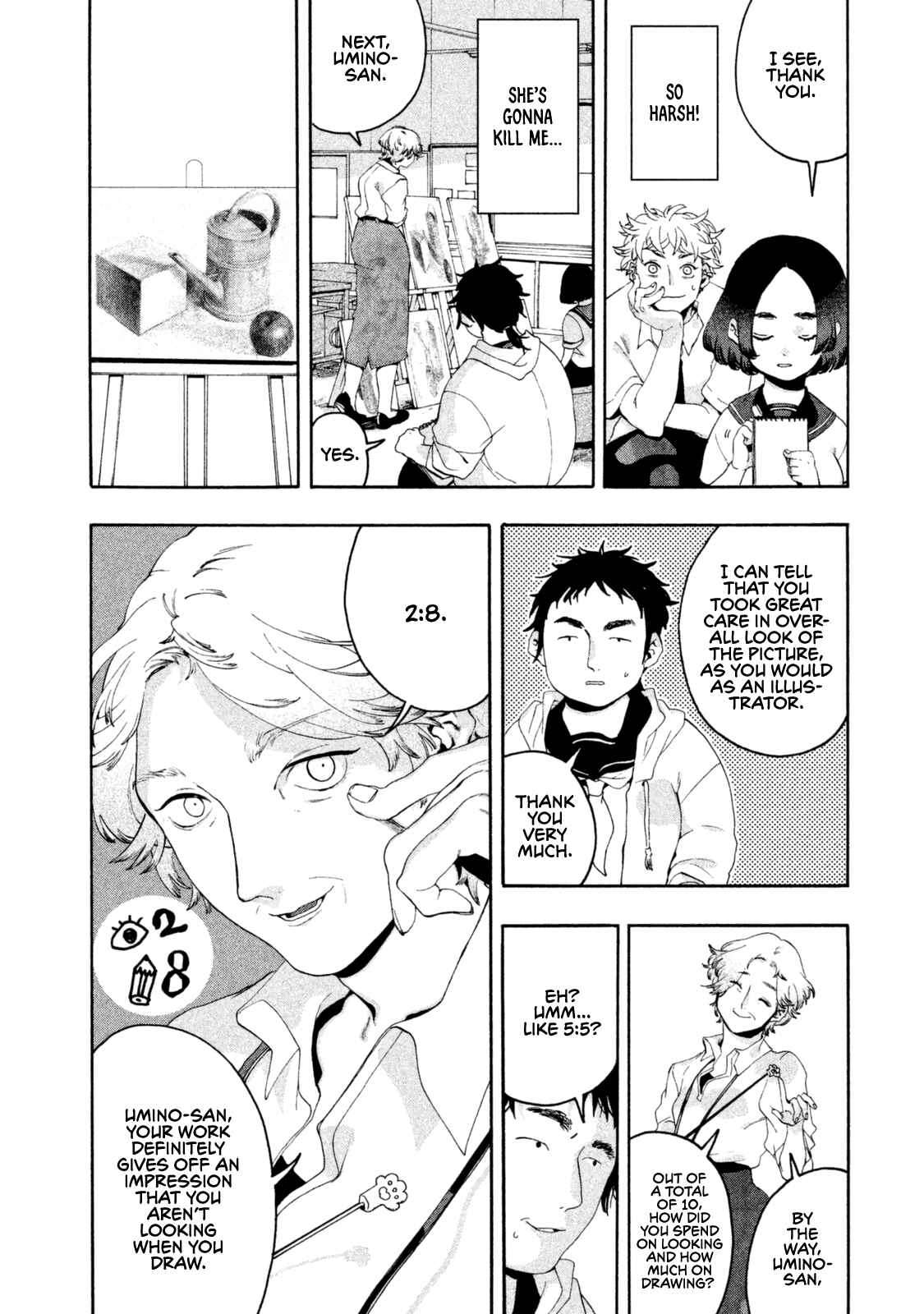 Blue Period Chapter 3 page 27