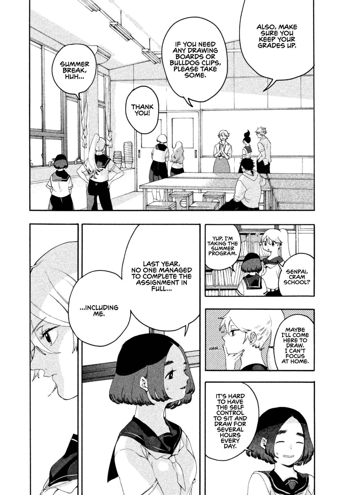 Blue Period Chapter 3 page 32