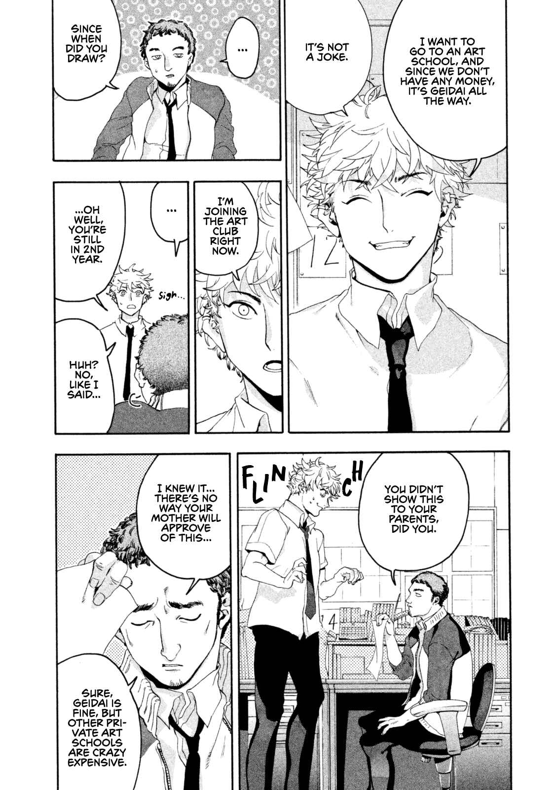 Blue Period Chapter 3 page 3