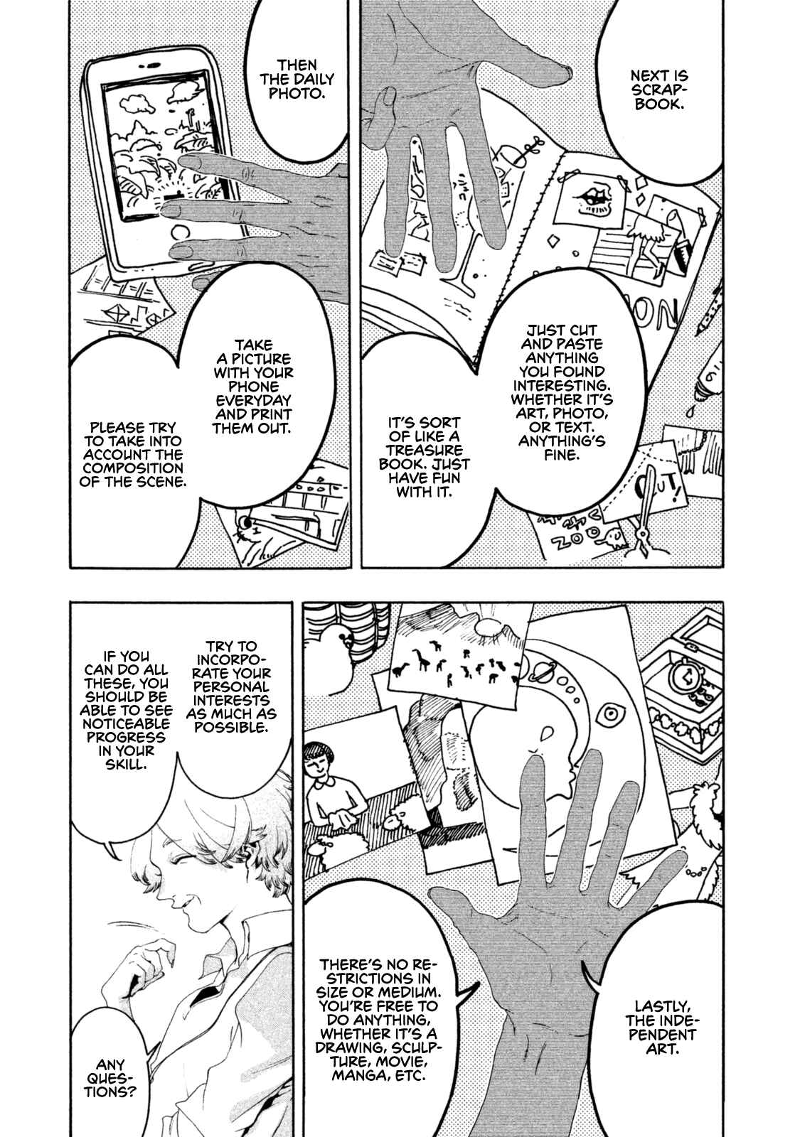 Blue Period Chapter 3 page 8