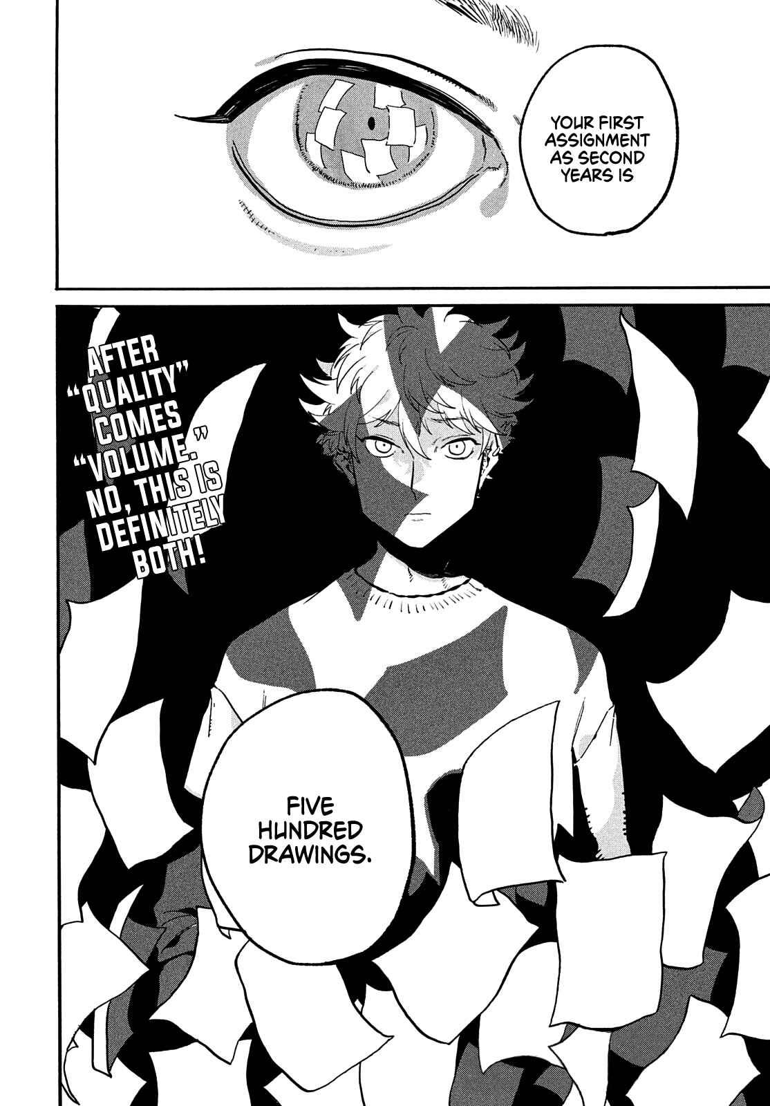 Blue Period Chapter 49 page 1