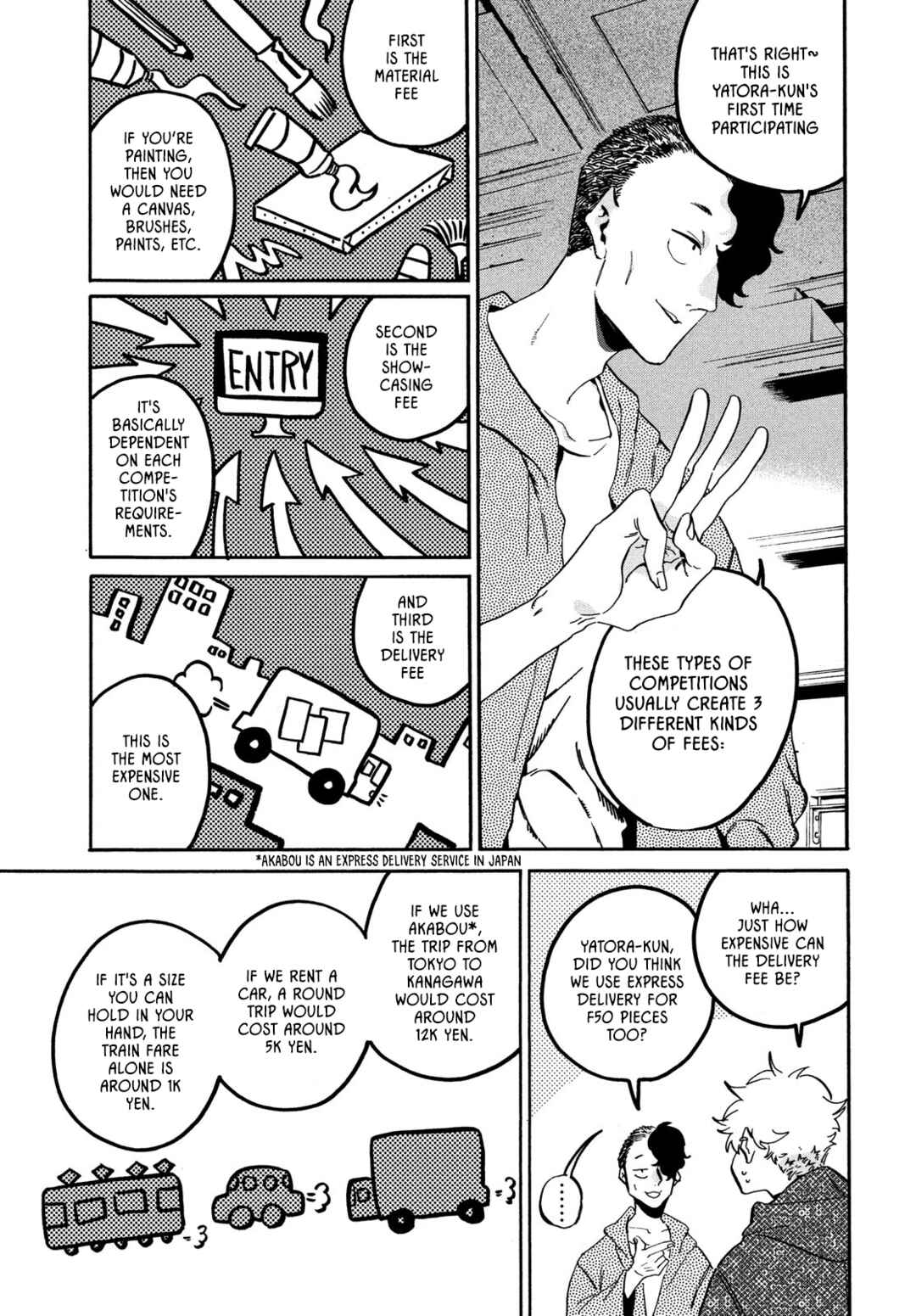 Blue Period Chapter 57 page 13