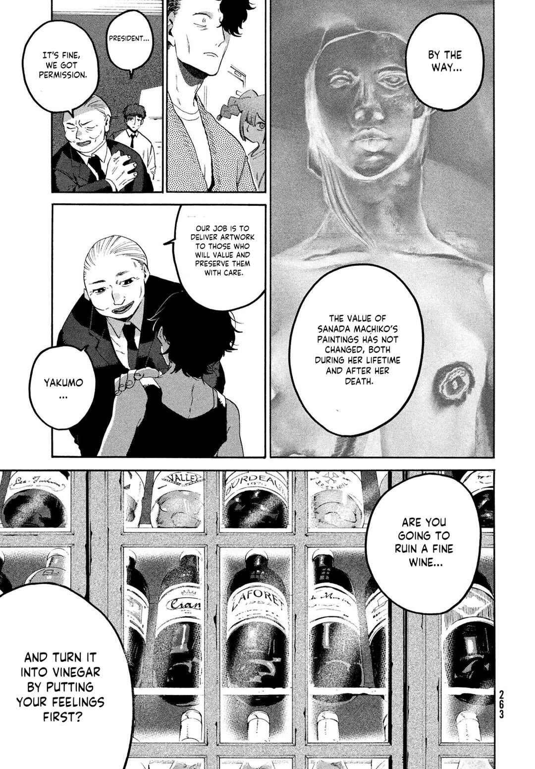 Blue Period Chapter 64 page 9