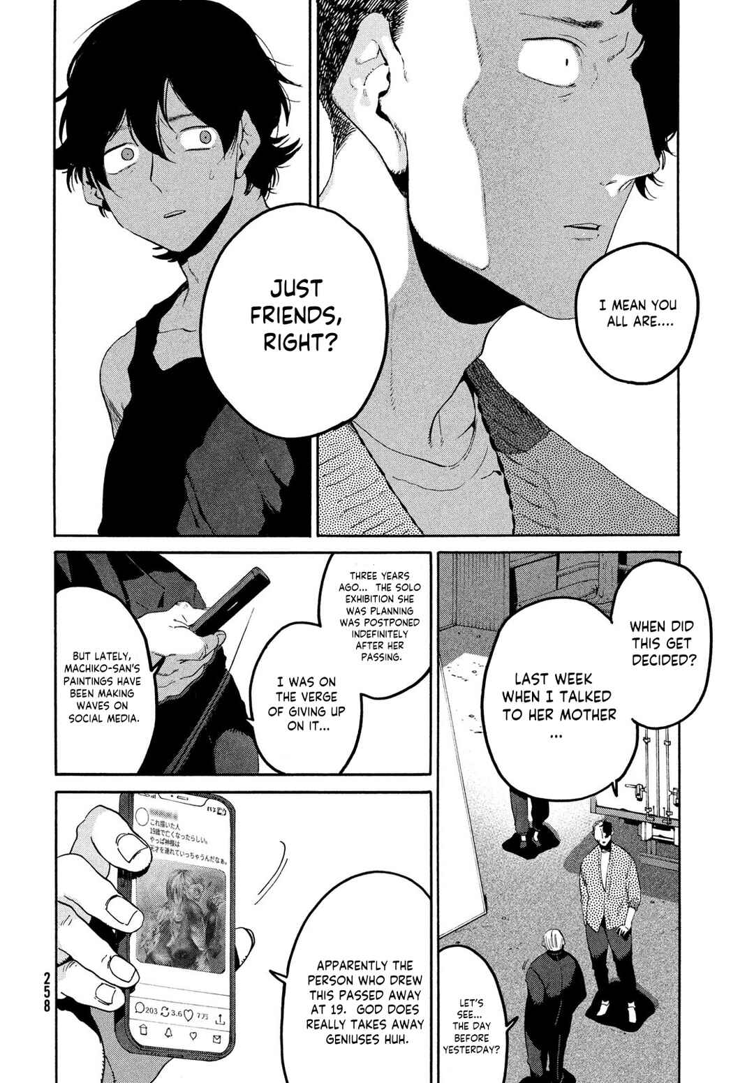 Blue Period Chapter 64 page 4
