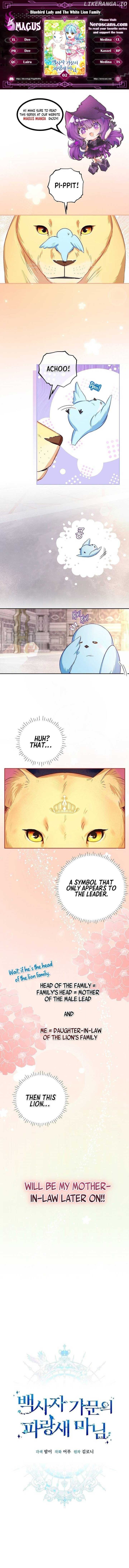 Bluebird Lady and The White Lion Family Chapter 2 page 0