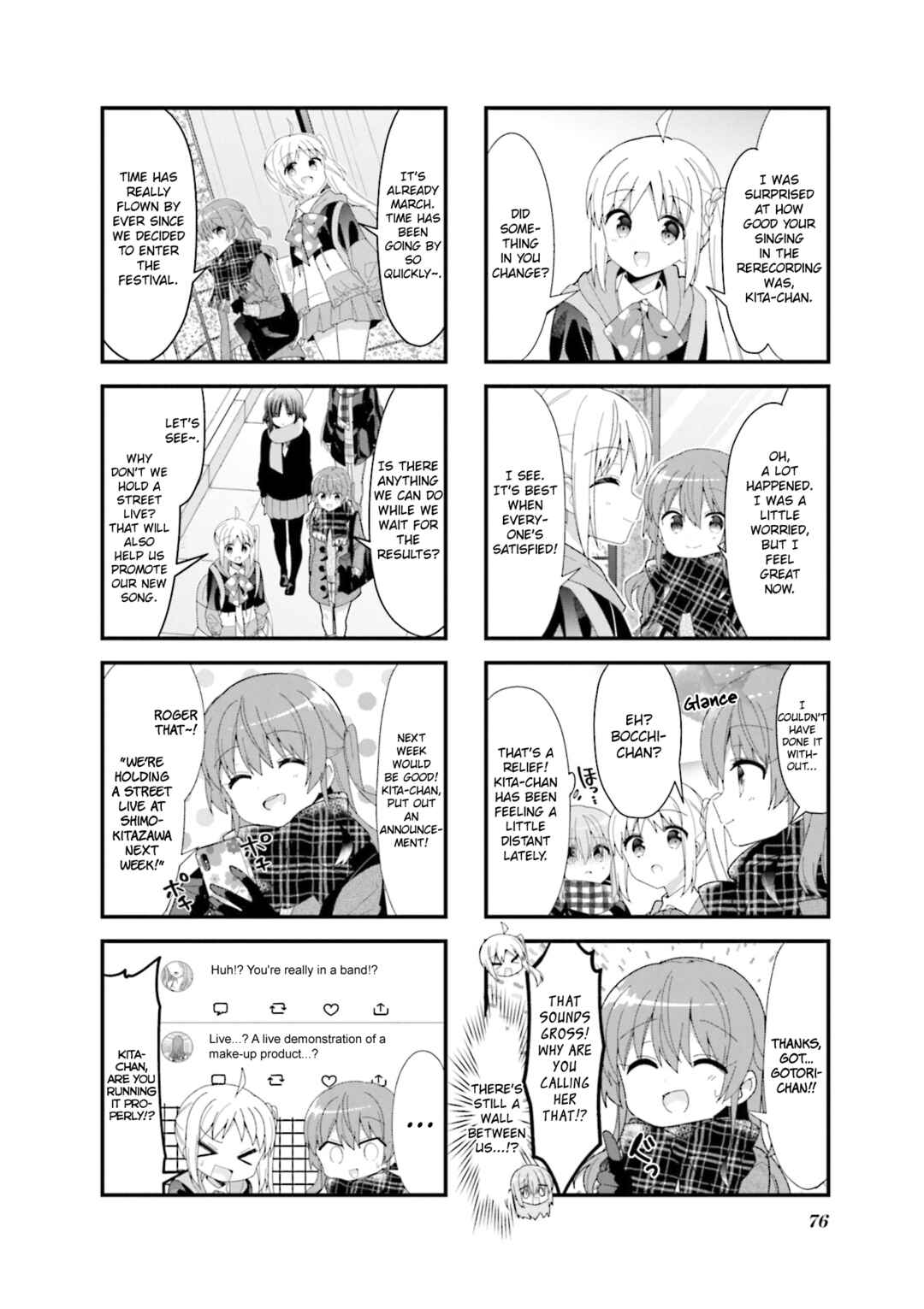 Bocchi the Rock! Chapter 34 page 1