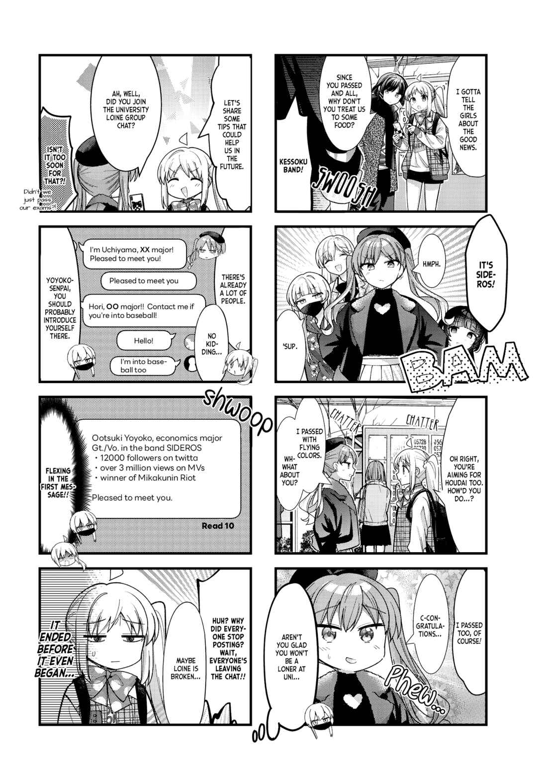 Bocchi the Rock! Chapter 74 page 1